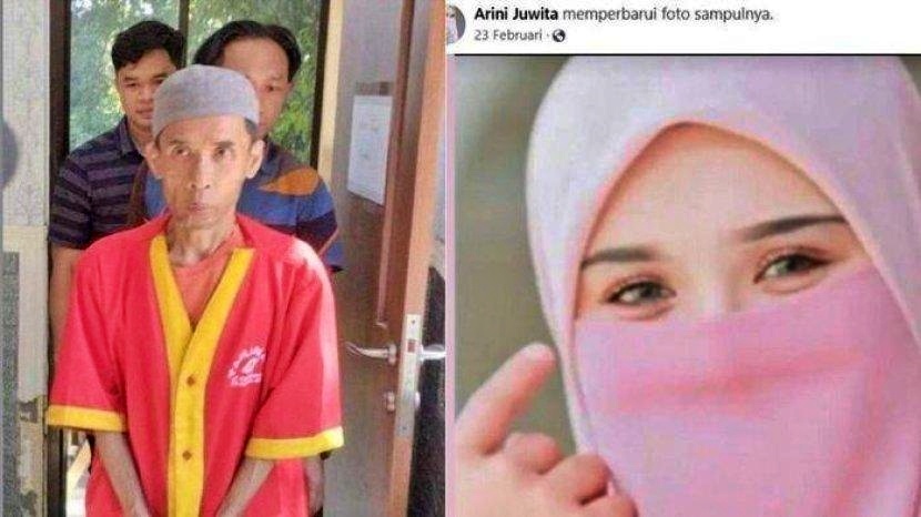 kakek yang menyamar jadi seorang Gandis atau santriwati cantik di Facebook