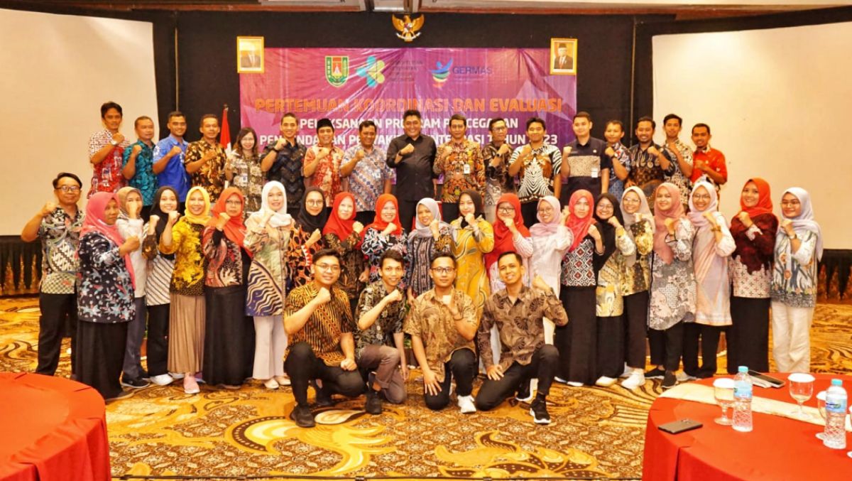 Pertemuan koordinasi dan evaluasi pelaksanaan program pencegahan dan pengendalian penyakit terintegrasi Tahun 2023 di Dinas Kesehatan Kabupaten Magelang