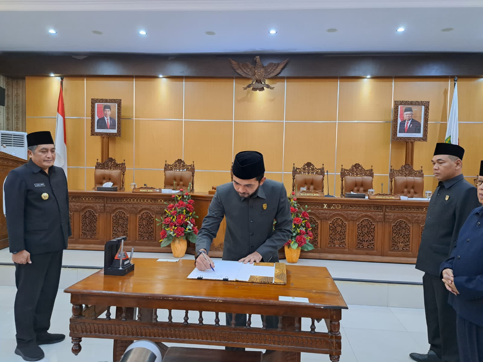 DPRD Umumkan Akhir Masa Jabatan Bupati dan Wakil Bupati Magelang