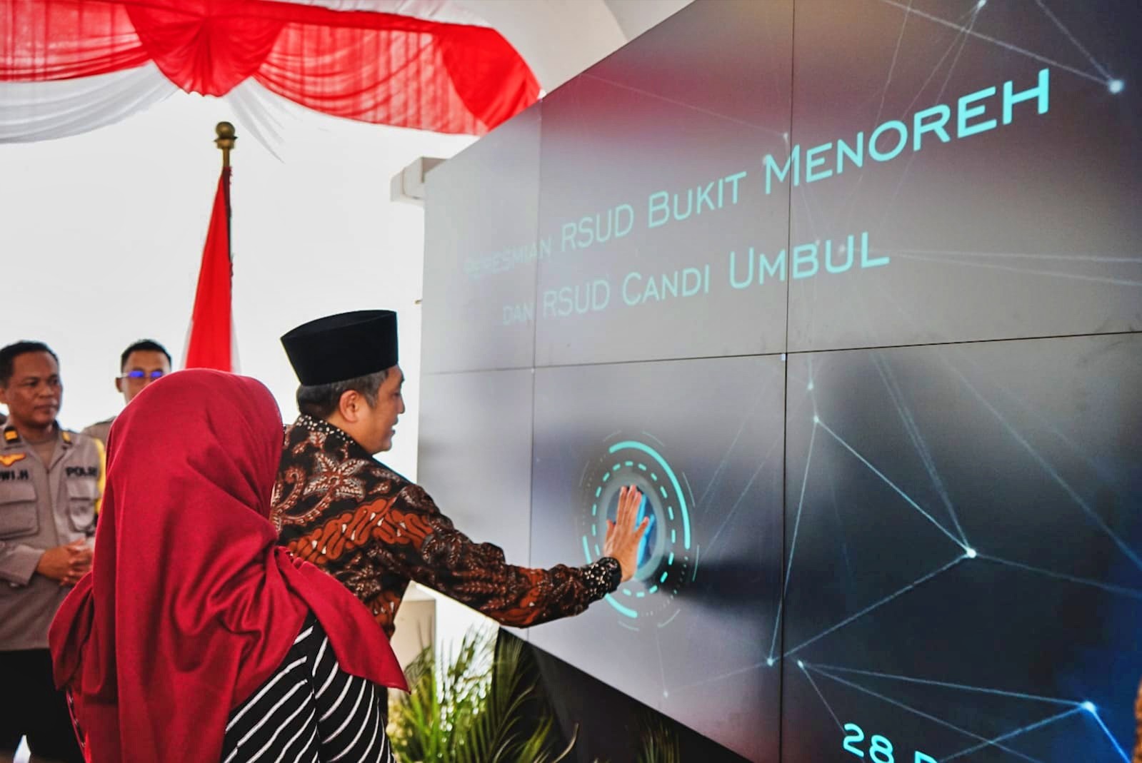 Bupati Magelang Resmikan RSUD Bukit Menoreh dan Candi Umbul