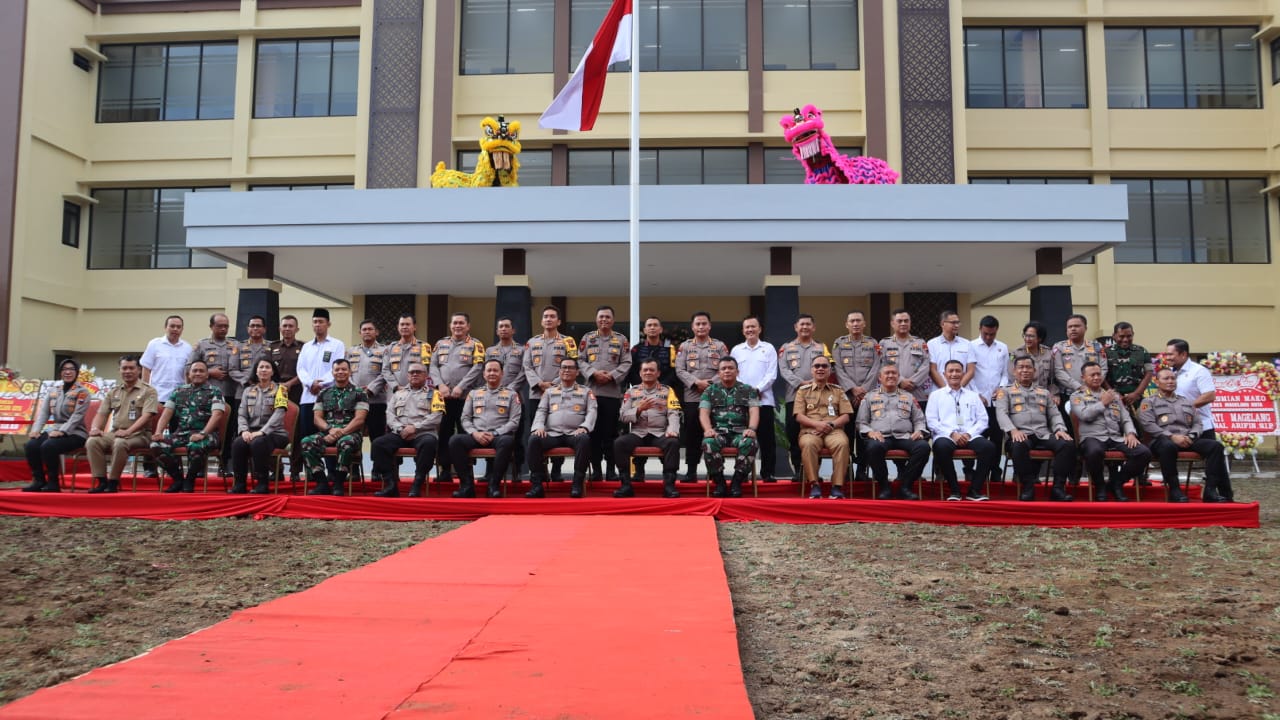 Mako Baru Polres Magelang Kota Diresmikan