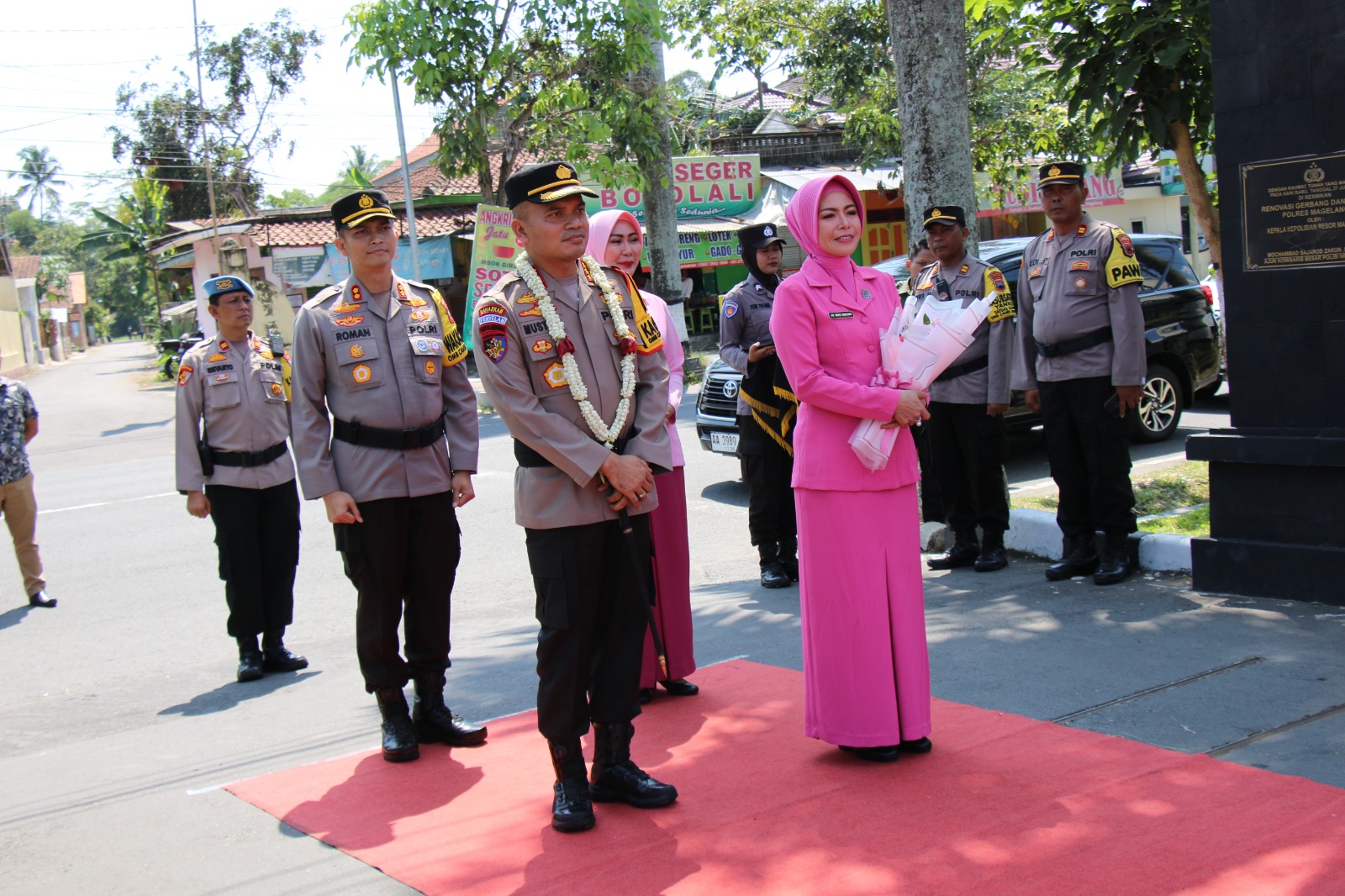 Polresta Magelang Gelar Tradisi Pisah Sambut Kapolresta