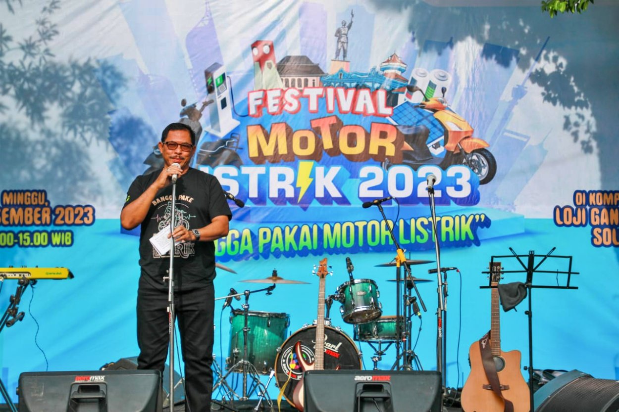 Motor Listrik di Jawa Tengah PJ Gubernur Jateng sampaikan sosoialisasi terus digenjot