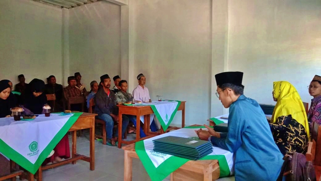 PC IPNU IPPNU Magelang mengadakan kelas parenting di SMA Ma'arif Sawangan