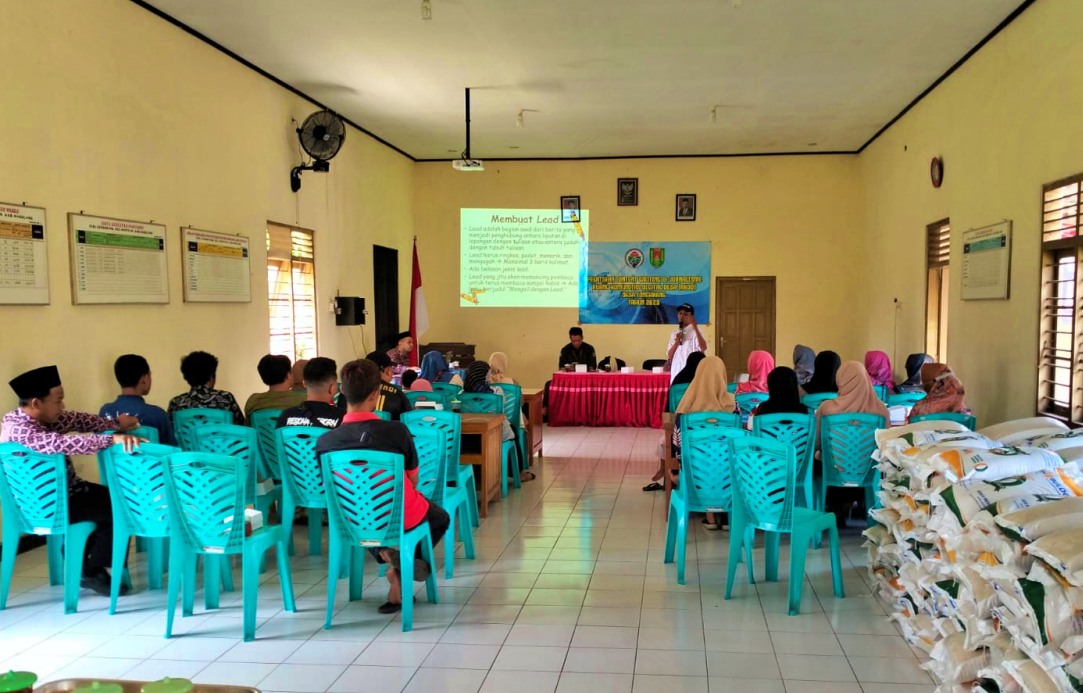 Pelatihan Jurnalistik di Desa Congkrang Muntilan menuju smart village