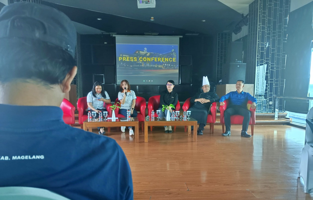 Pers Conference Artos Magelang untuk moment Natal dan Malam Tahun Baru 2024