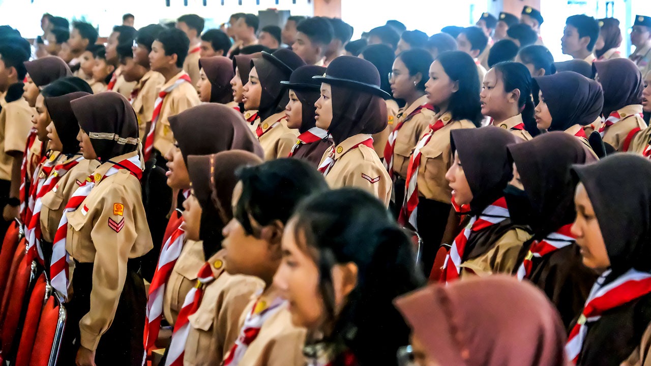 Ratusan Pelajar Ikuti Kemah Bakti Antarumat Beragama di TKL Ecopark Kota Magelang
