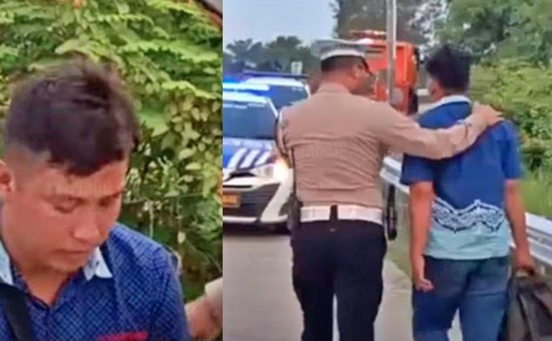 Sosok Sopir Bus Handoyo yang alami kecelakaan di Tol Cipali