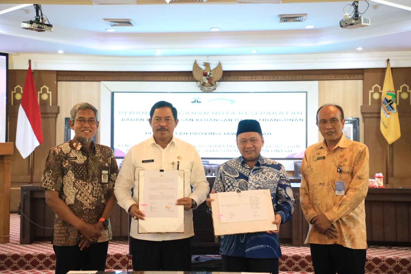 Teken Kerja Sama dengan BPKP, Pemprov Jateng  Akan Miliki Laboratorium Manajemen Risiko