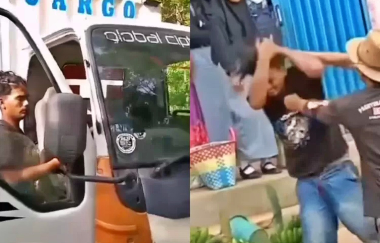 tangkapan layar video terduga pelaku penculikan di Pekalongan