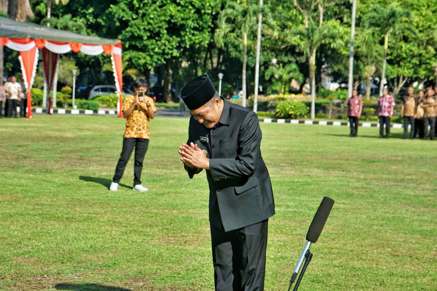 Bupati Magelang pamitan penuh suana haru di akhir masa Jabatan