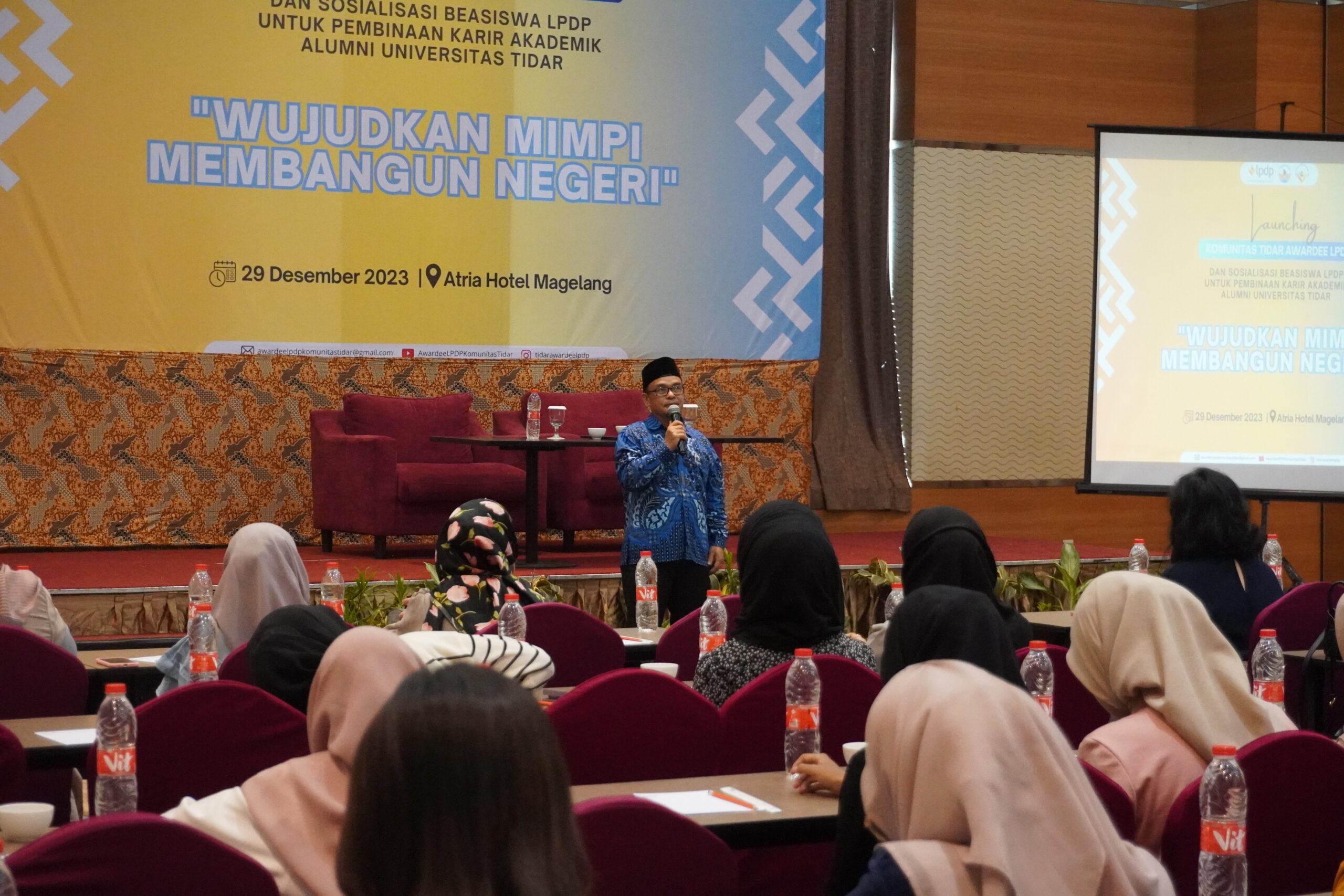 Komunitas Tidar Awardee LPDP Siap Bantu Mahasiswa Untidar Raih Beasiswa LPDP