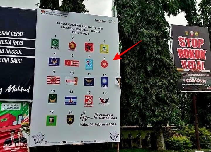 Logo PKS dinilai kurang lengkap oleh DPD PKS Kabupaten Magelang
