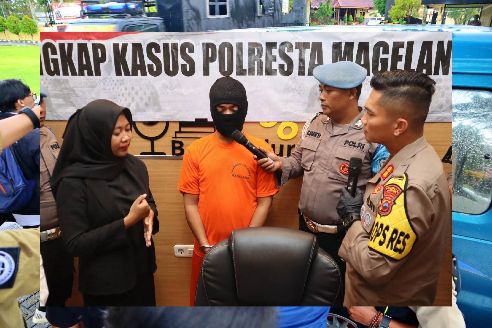 Pelaku warga Windusari Magelang kulahan pertalite gunakan mobil modifikasi