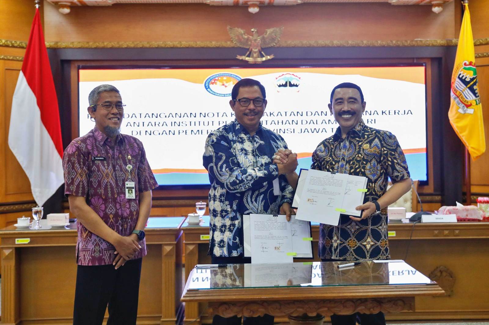 Pemprov Jateng Gandeng IPDN Tuntaskan Program Prioritas