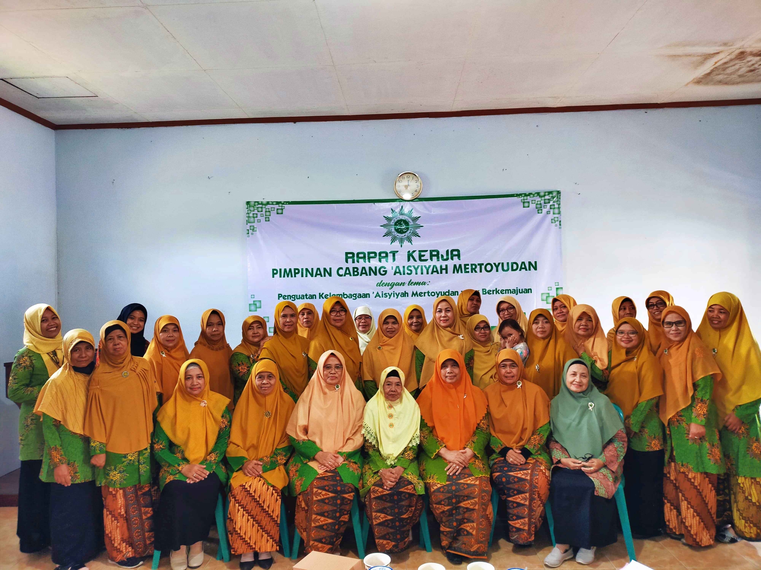 Pimpinan Cabang ‘Aisyiyah (PCA) Mertoyudan Gelar Rakercab, ini Hasilnya