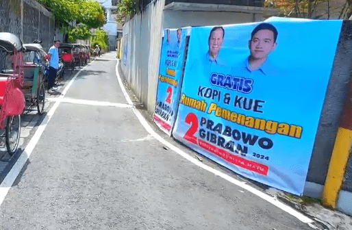 Relawan Buka Kafe Prabowo-Gibran di Kota Magelang, Sediakan Makanan Gratis