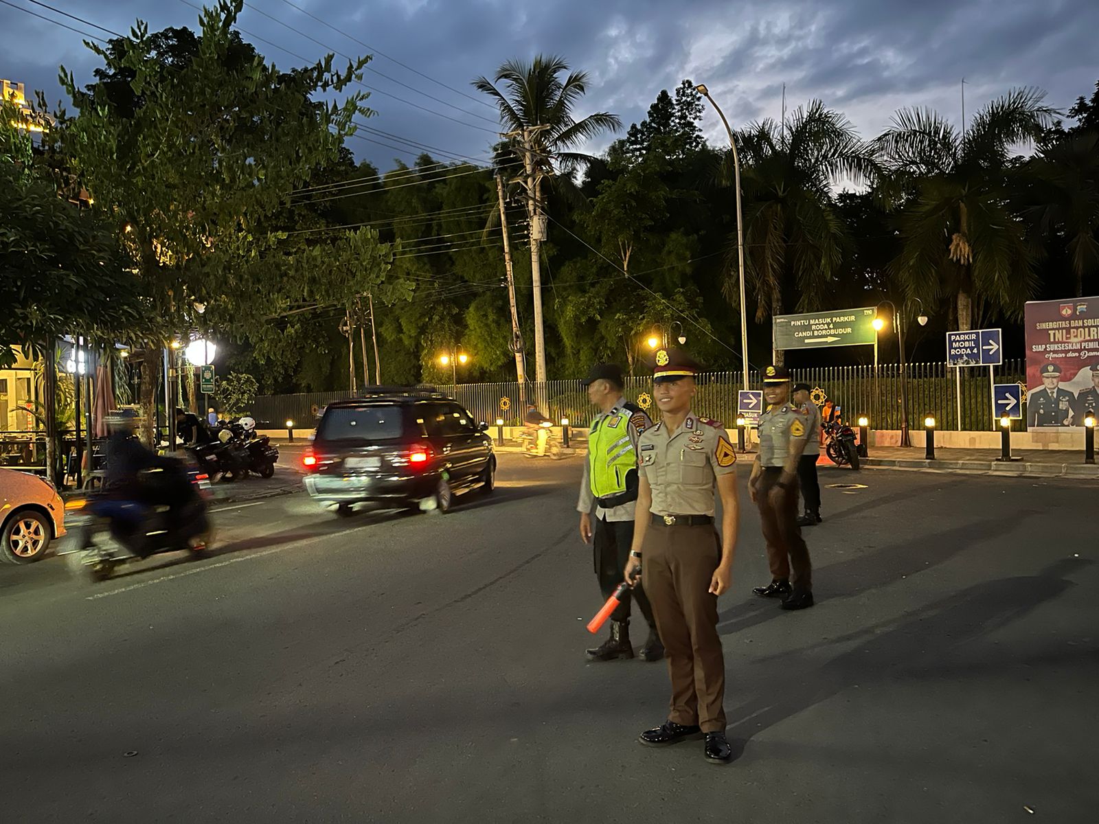 Latihan Penugasan di Polresta Magelang, 3 Taruna Akpol Perkuat Pengamanan Operasi Lilin Candi