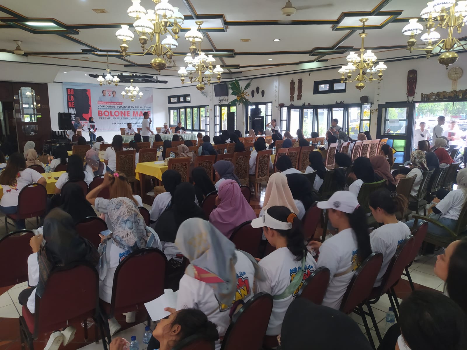 Terbentuk Relawan Bolone Mase Ladies di Magelang, Diharapkan Dongkrak Suara Prabowo-Gibran