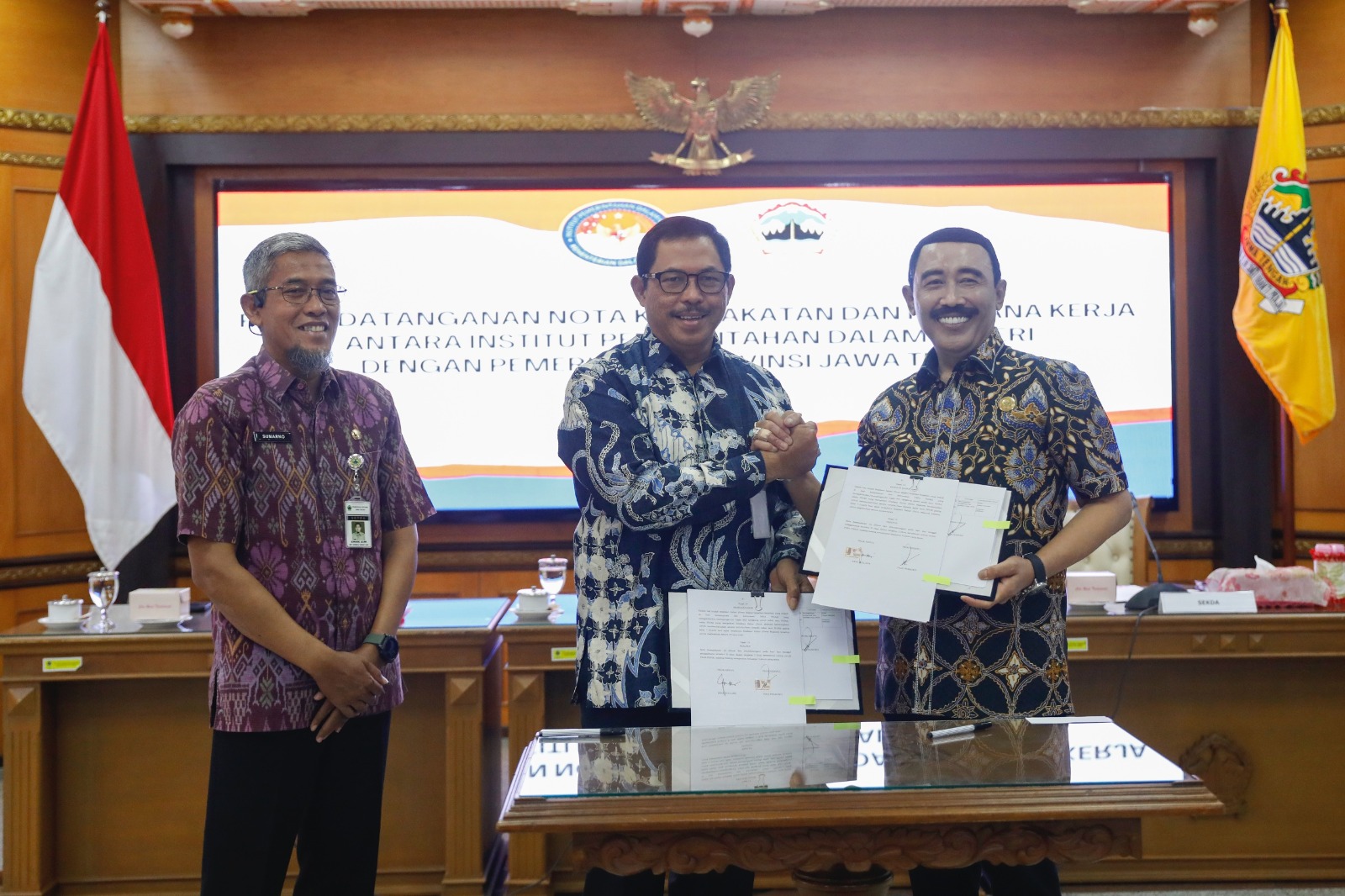 Pemprov Jateng Gandeng IPDN Tuntaskan Program Prioritas
