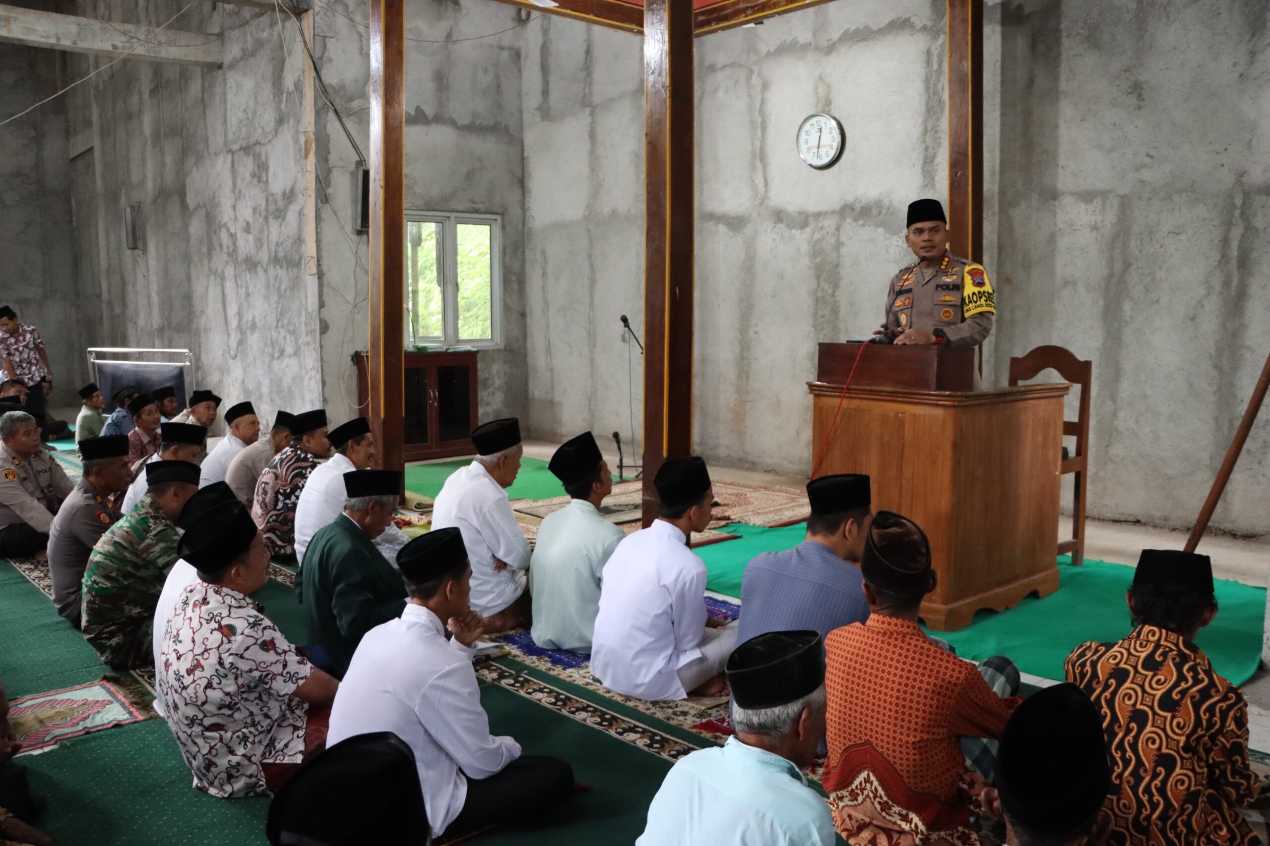 Kapolresta Magelang Lakukan Safari Kamtibmas di Salaman