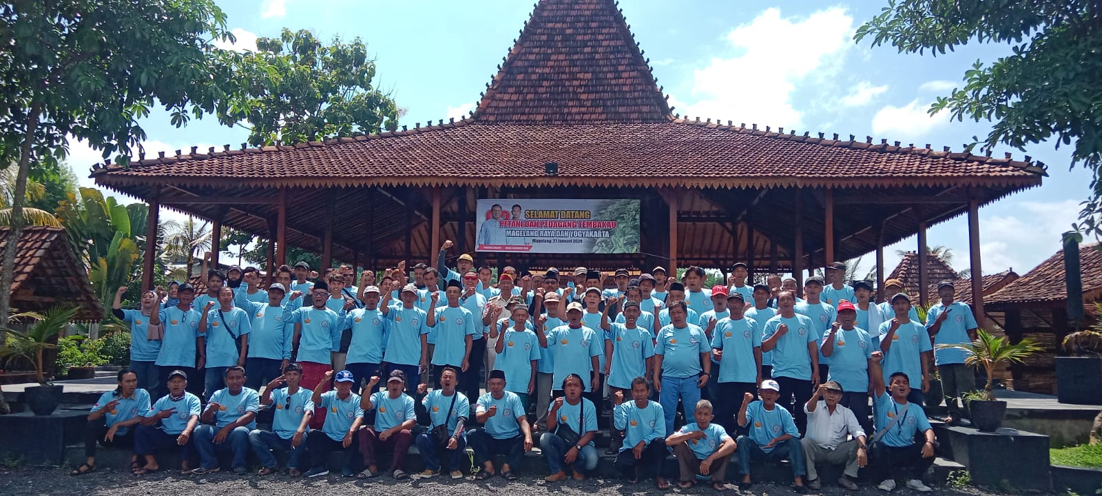Komunitas Petani dan Pedagang Tembakau Magelang Deklarasi Dukung Prabowo-Gibran