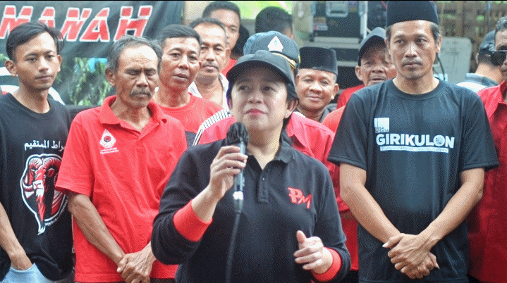 Ketua DPR RI Puan Maharani saat kunjungi Peternakan Domba Ungul di Secang Magelang