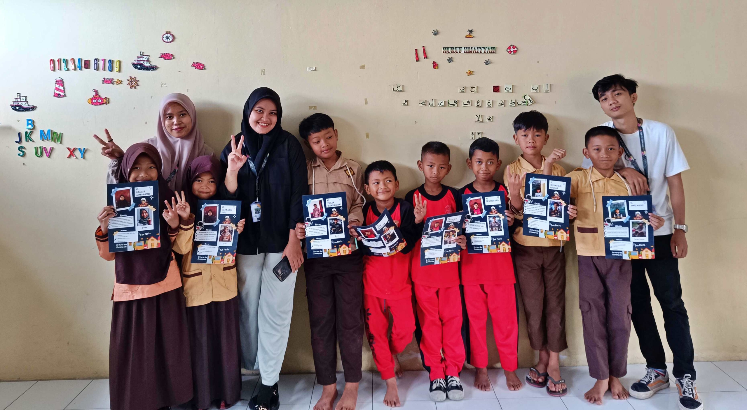 Mahasiswa UNIMMA saat laksanakan PPMT di SDN 3 Jati Sawangan