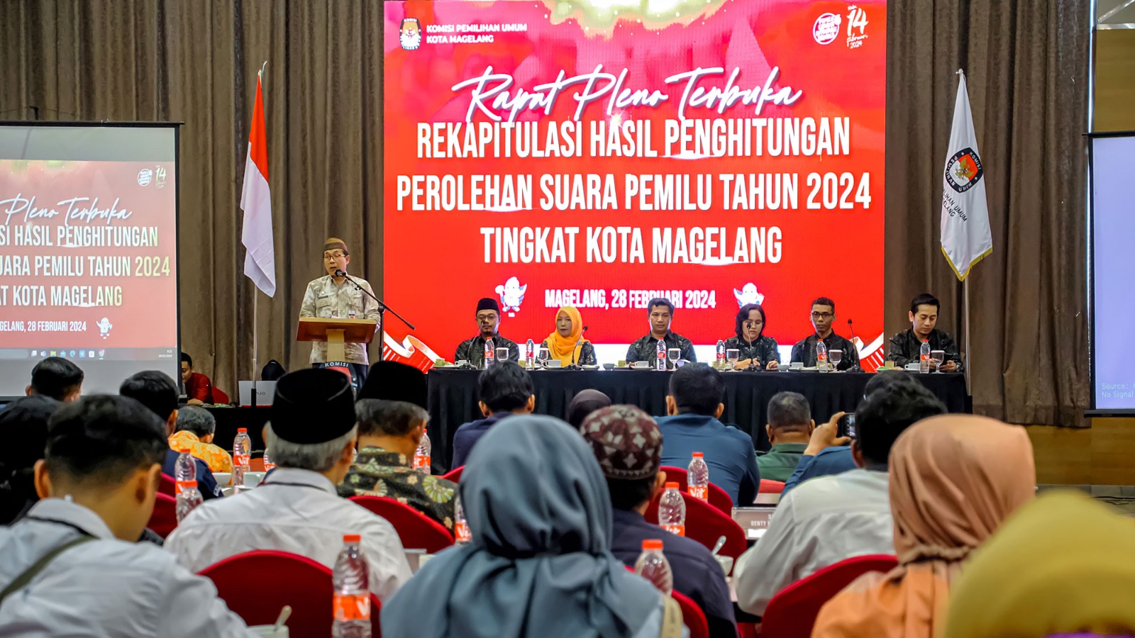 KPU Kota Magelang Gelar Rapat Pleno Terbuka Rekapitulasi Hasil Pemilu 2024
