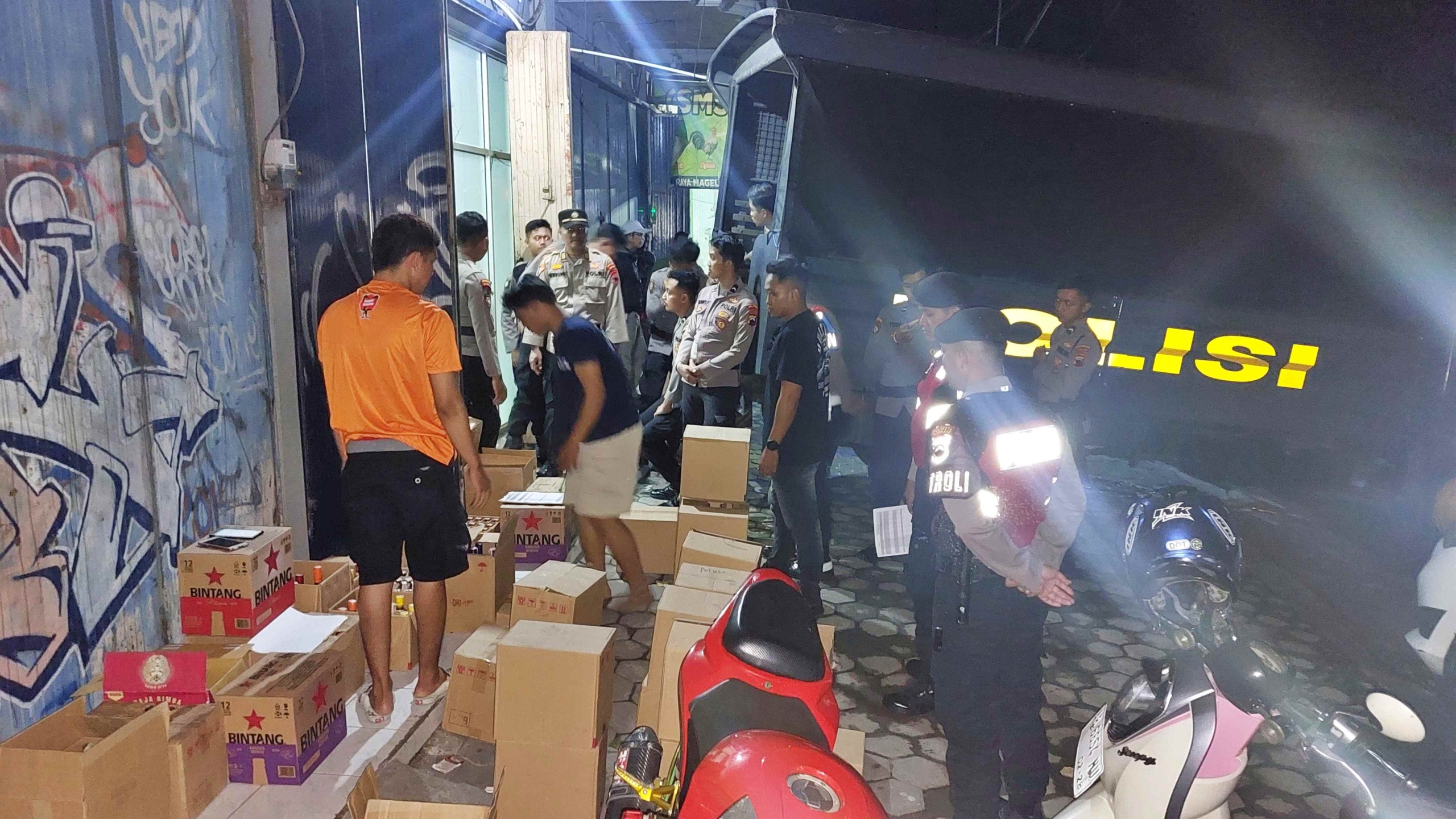 Razia Miras oleh jajaran Polresta Magelang