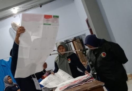 Sejumlah TPS di Kabupaten Magelang Sempat Kekurangan Surat Suara