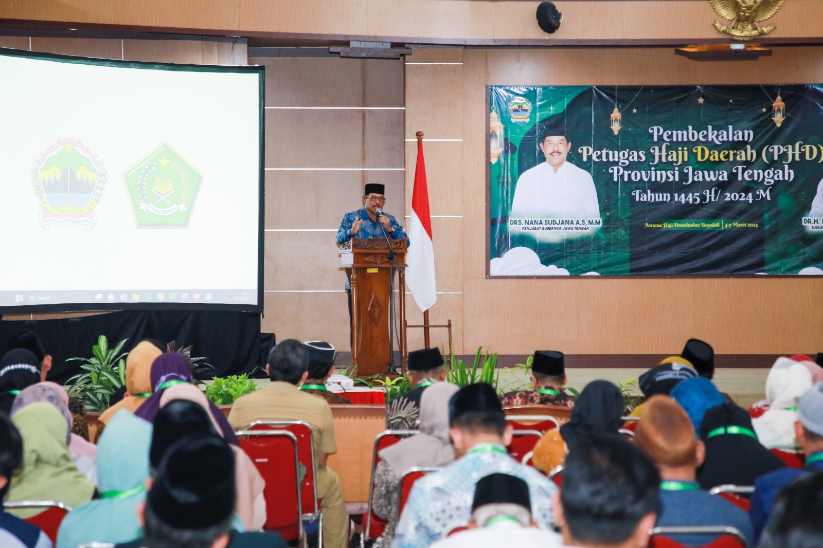 Pj Gubernur Jateng Minta 258 Petugas Haji Memberikan Pelayanan Terbaik