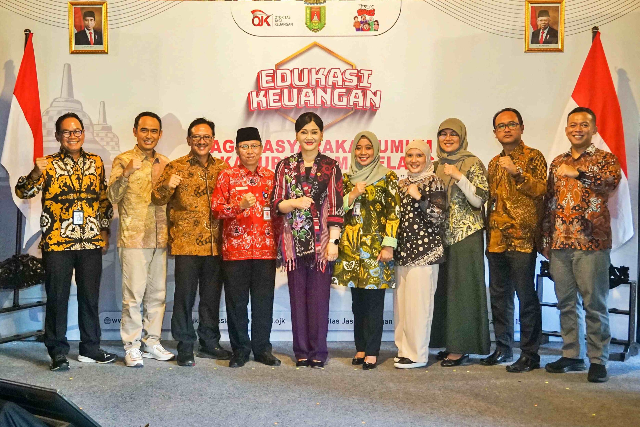 OJK Edukasi Keuangan di Borobudur Magelang