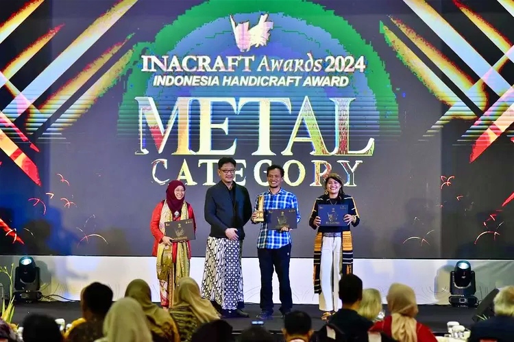 Pengrajin Pisau Asal Magelang Sabet Juara Inacraft Award 2024_foto jatengprov