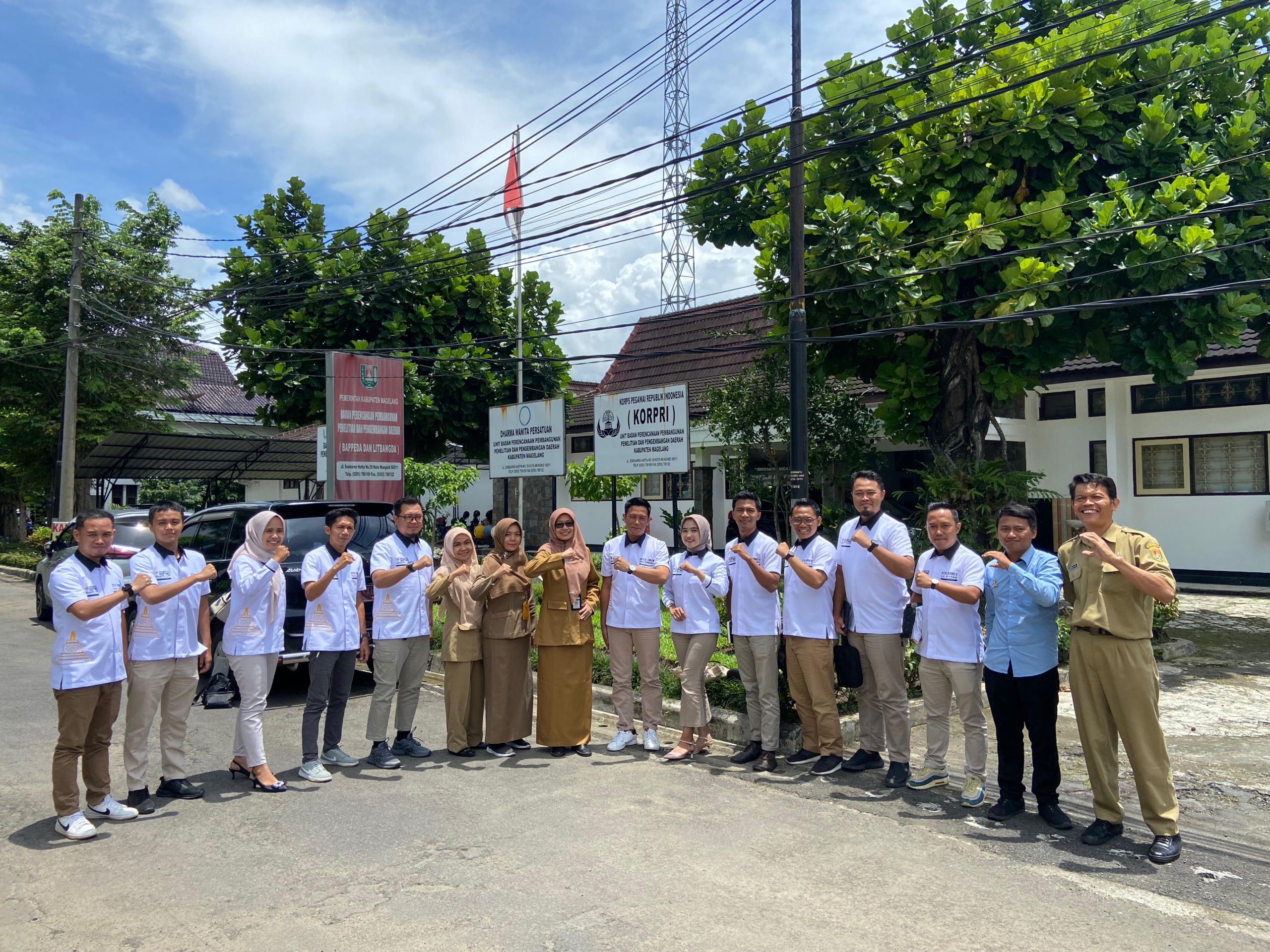 BPC HIPMI Audiensi dengan Litbangda Kabupaten Magelang, Siap Kolaborasi Program Kerja