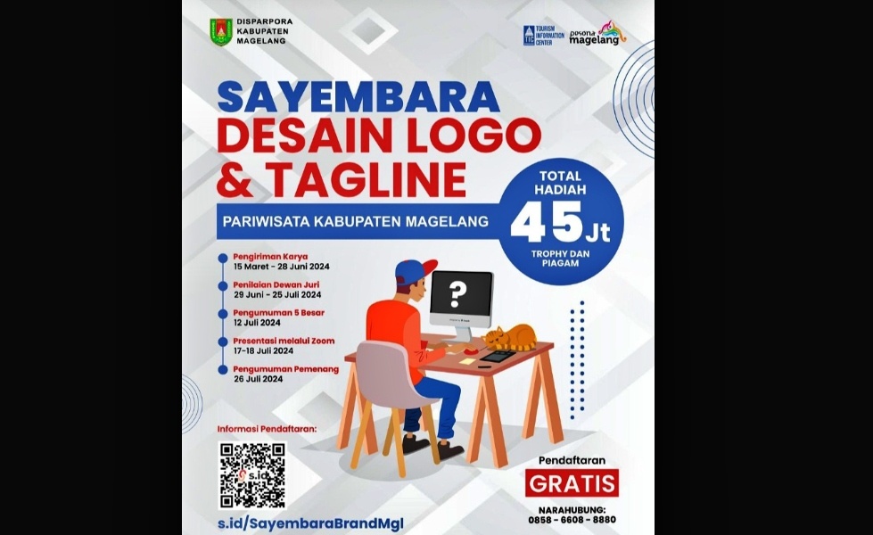 lomba desain logo pariwisata Kabupaten Magelang