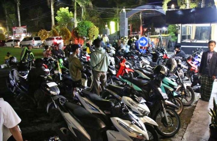 95 Kendaraan Terjaring Operasi Patroli Skala Besar oleh Polresta Magelang