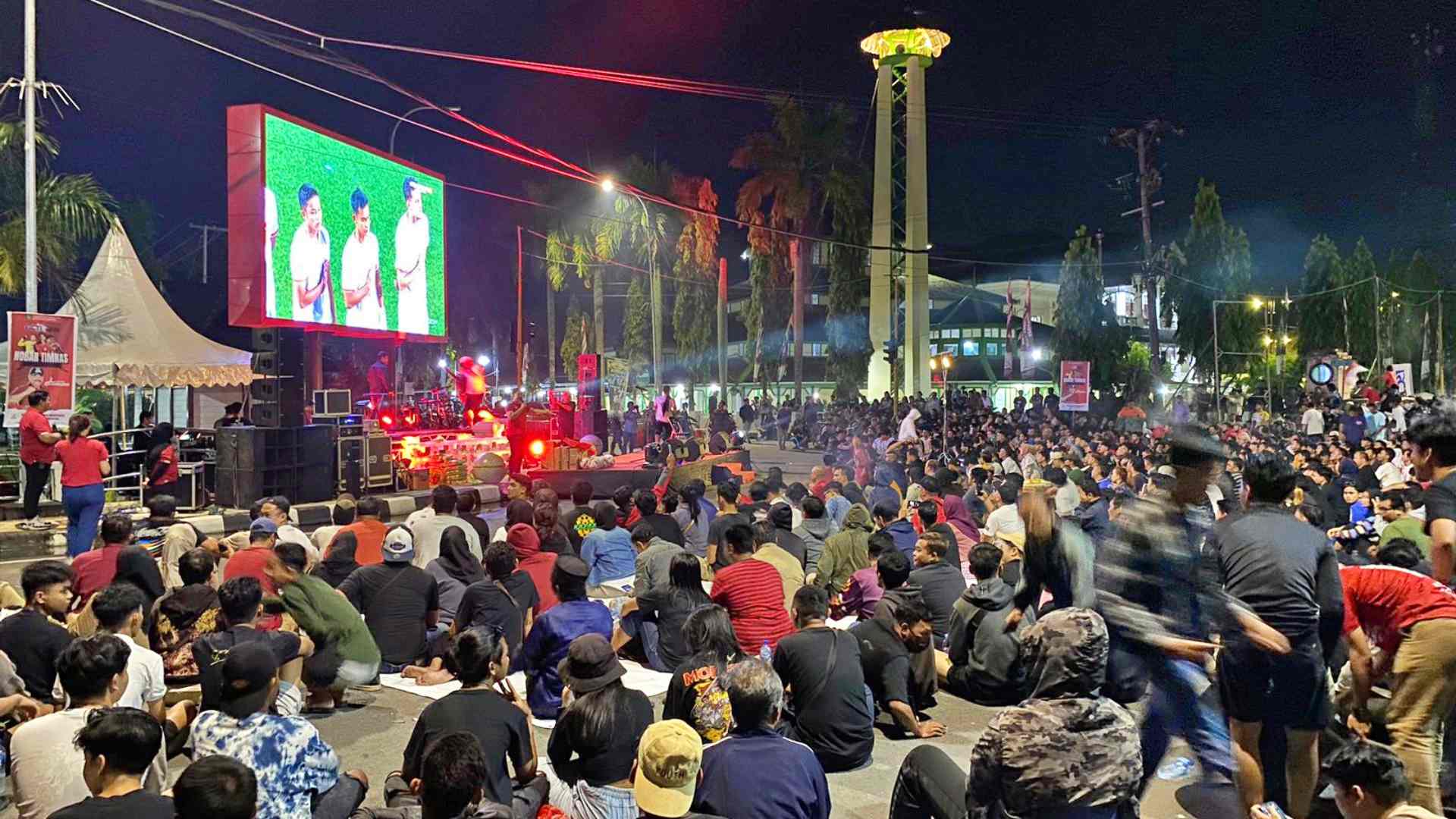 Nobar Timnas Indonesia dalam ajang Piala Asia