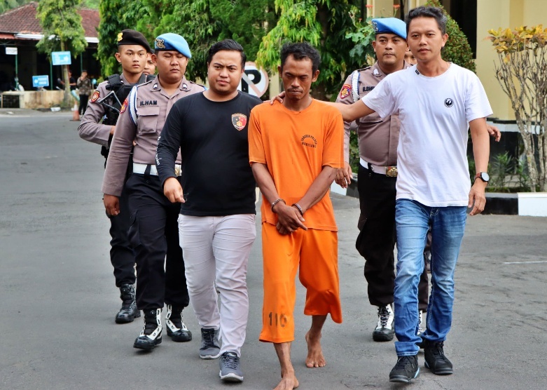 Pelaku penusukan Ojol di Magelang