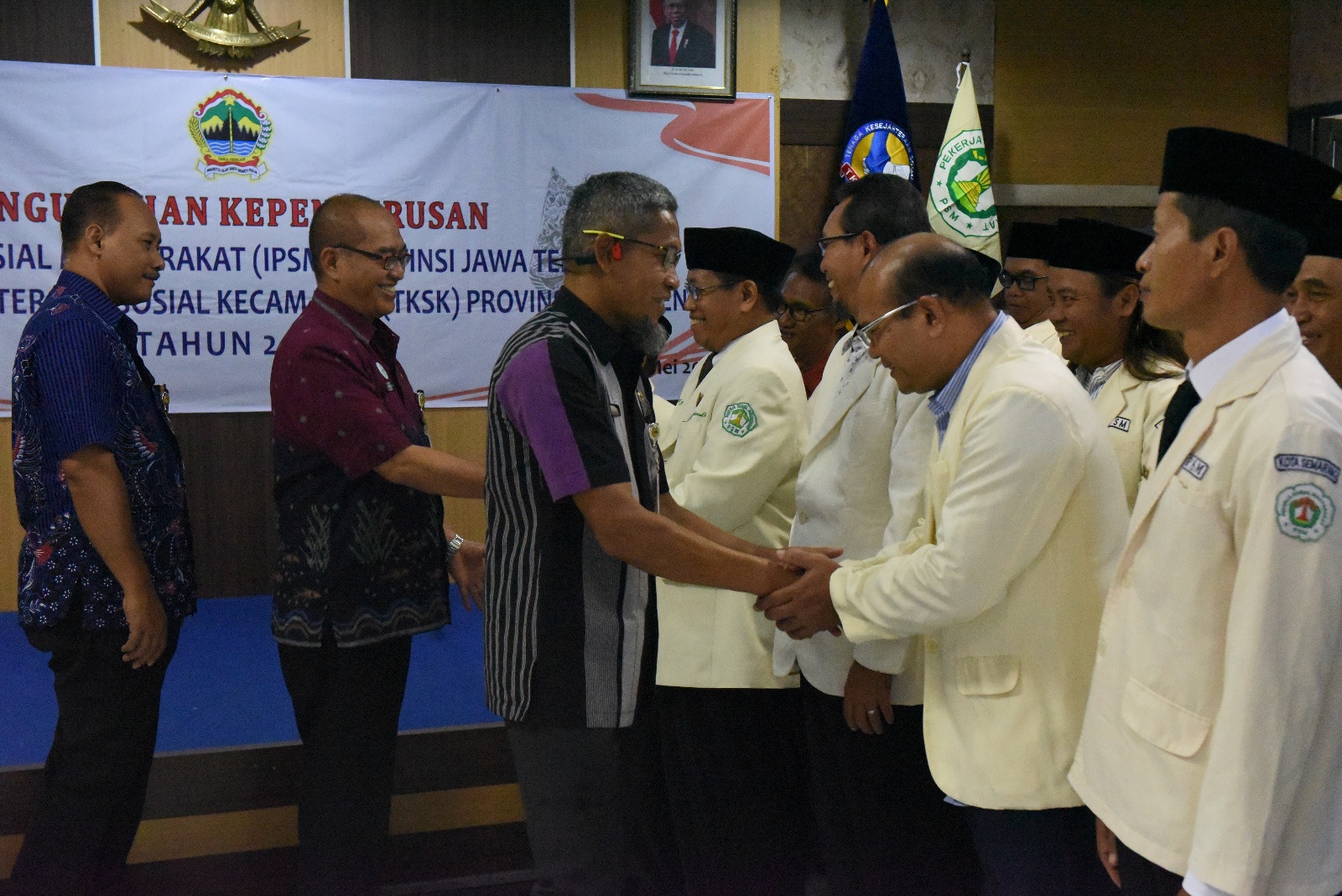 PSM dan TKSK Jateng diminta Respon Cepat Persoalan Sosial