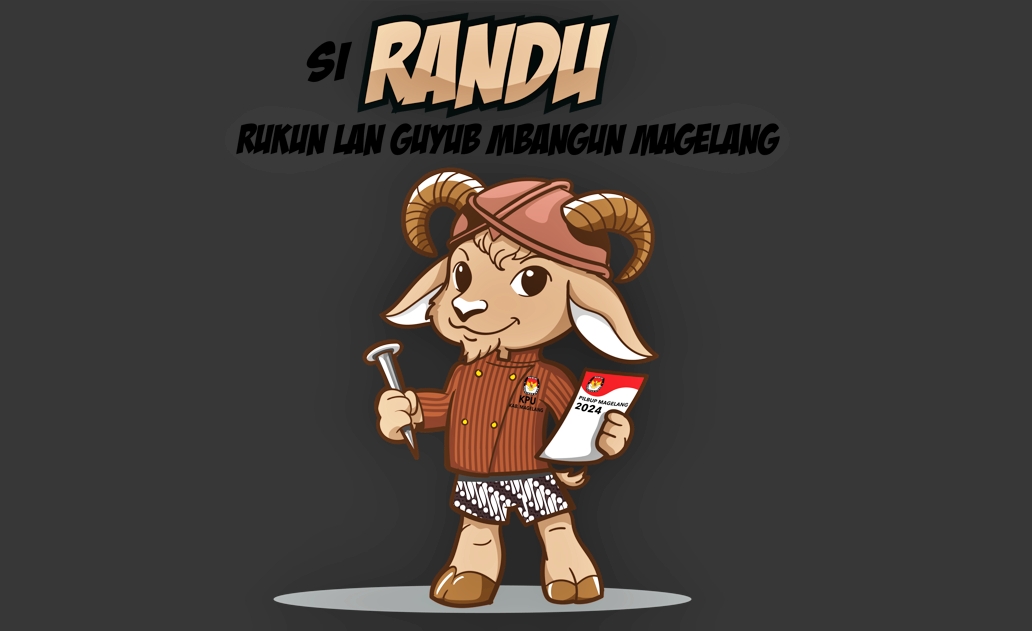 Si Randu Maskot Pilbup Magelang 2024