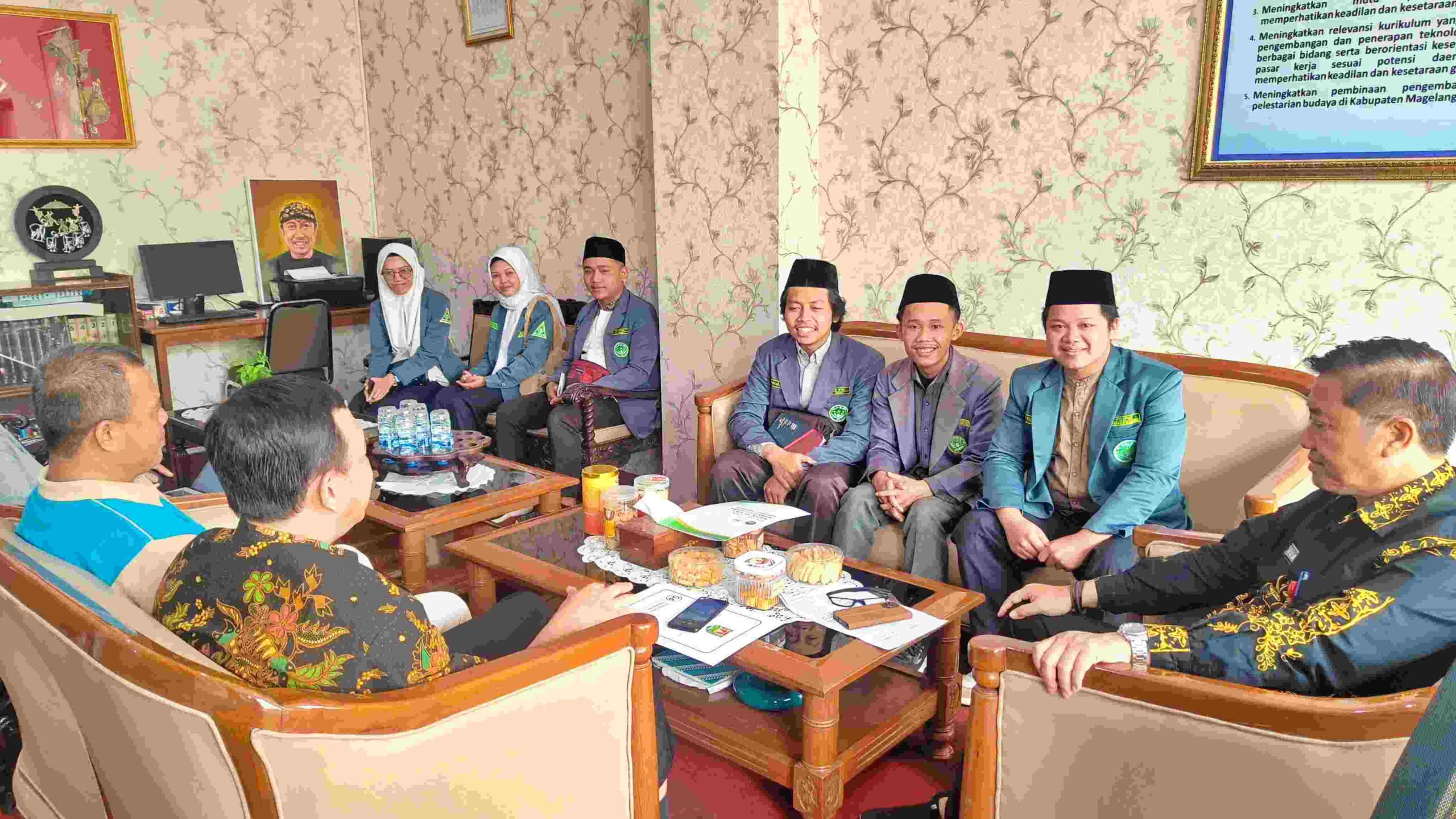 PC IPNU IPPNU Kabupaten Magelang Saat Audiensi Ke Disdikbud