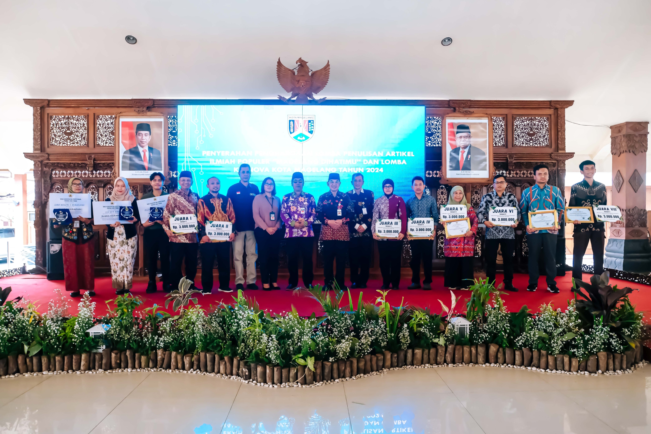 Daftar Pemenang Lomba Penulisan Artikel Ilmiah Populer dan Krenova Kota Magelang 2024