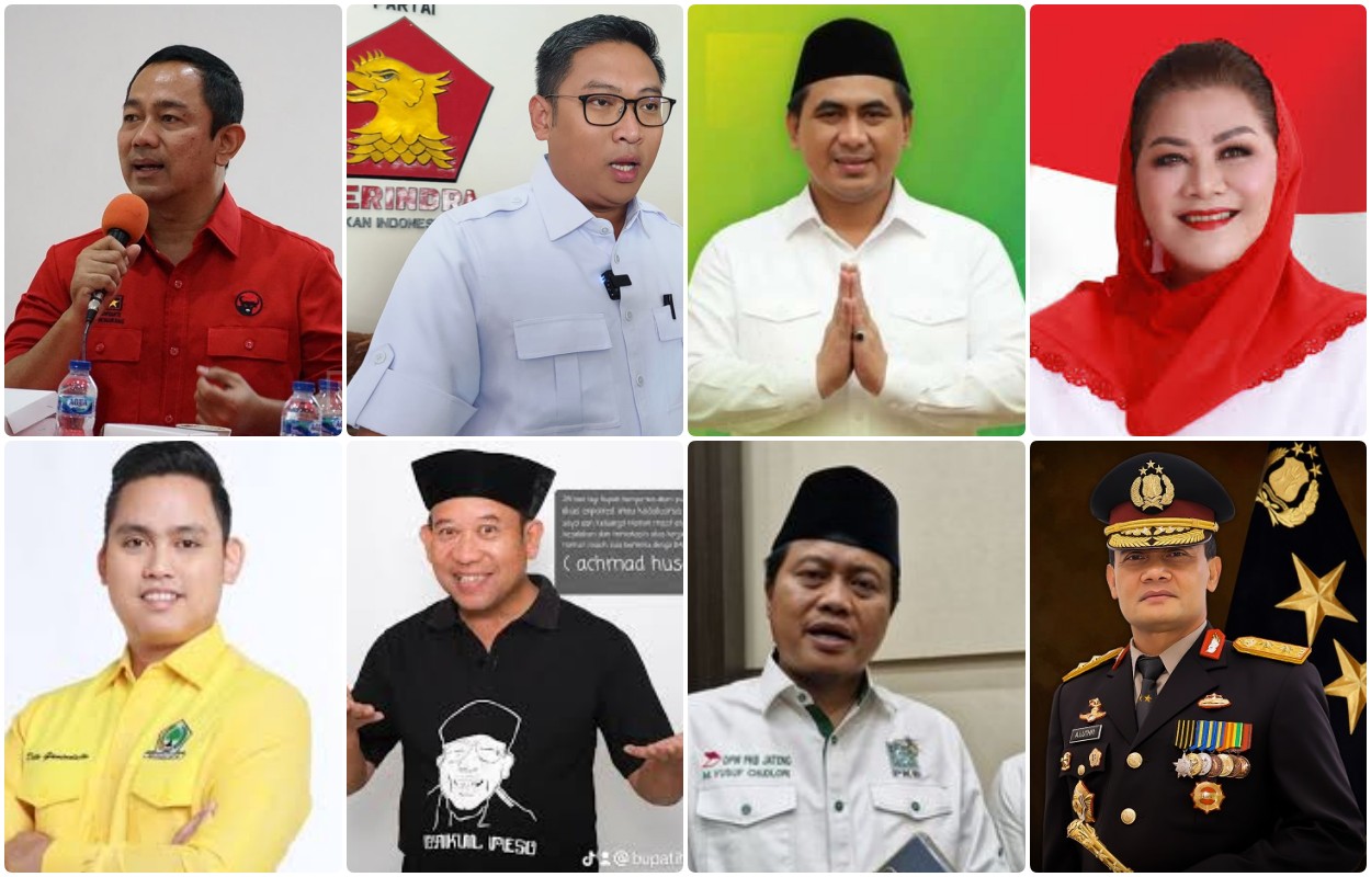 Peta Calon Gubernur Jateng pada Pilkada atau Pilgub Jateng 2024