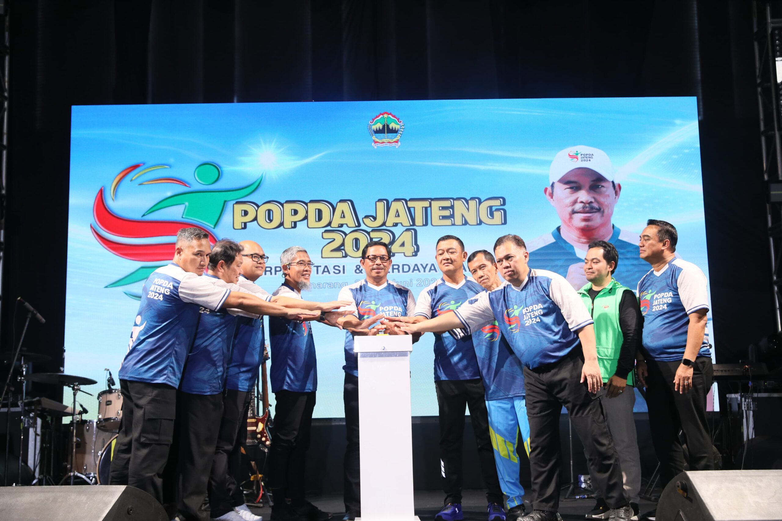 Nana Sudjana Buka Popda Jateng 2024, Ribuan Peserta Rebutkan Ratusan Medali