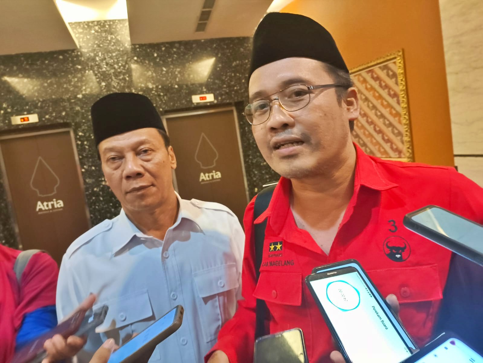 Grengseng Pamuji dari PDIP dan Sahid dari Partai Gerindra maju Pilkada Magelang 2024