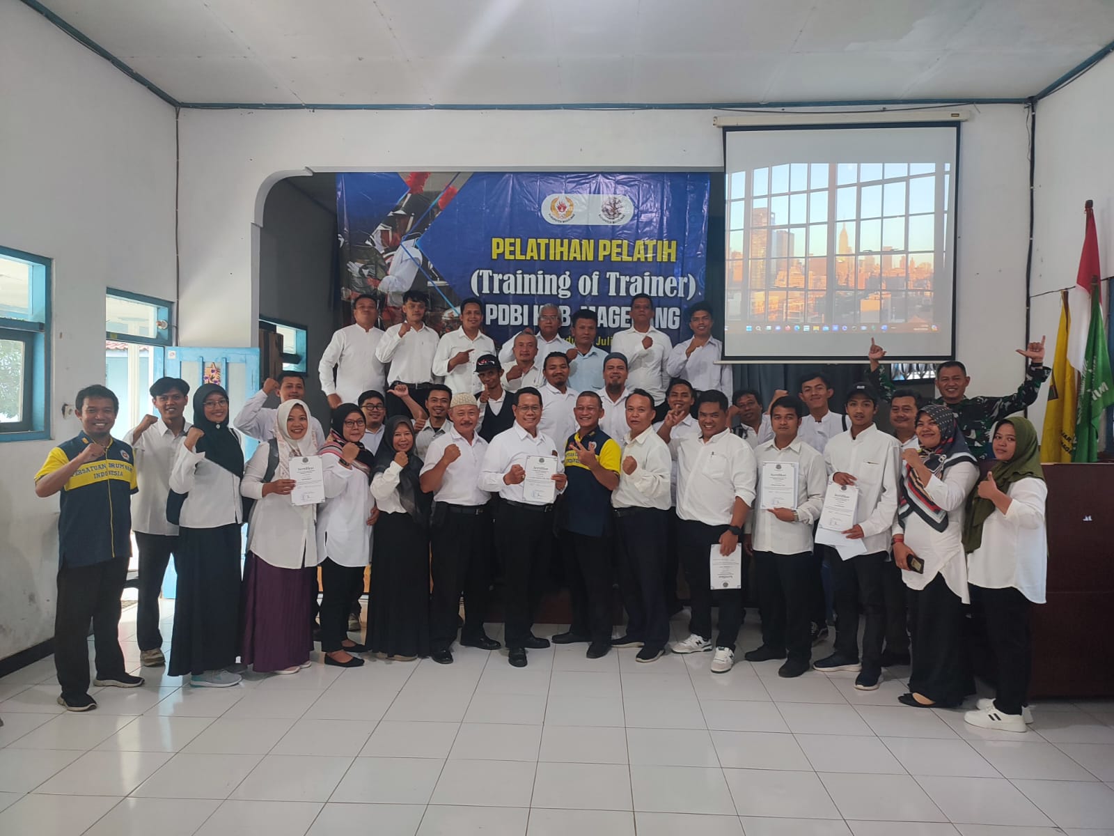 PDBI Kabupaten Magelang Gelar Pelatihan untuk Pelatih Drum Band