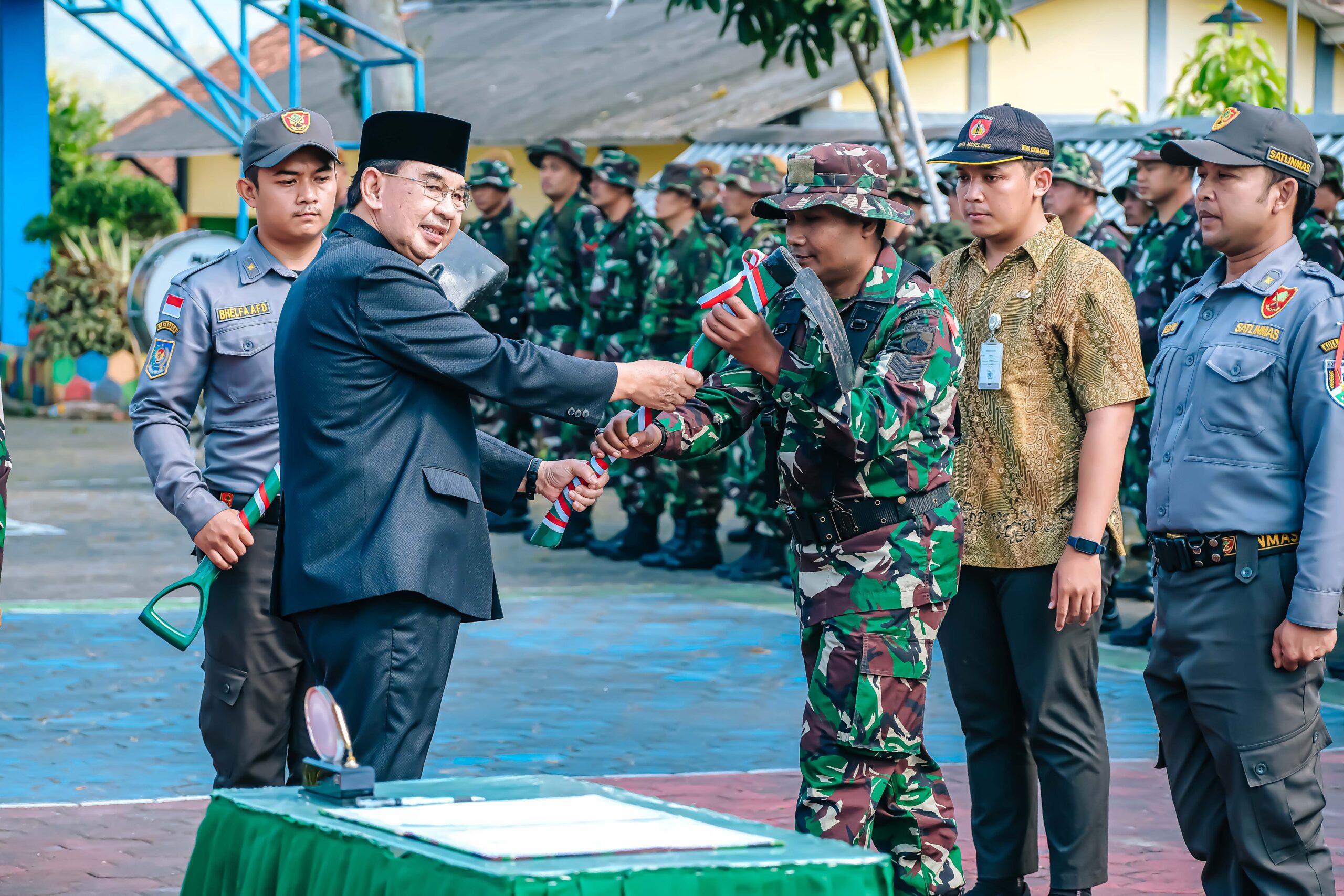 TMMD Sengkuyung Tahap III Dilaksanakan di Kampung Tulung Kota Magelang