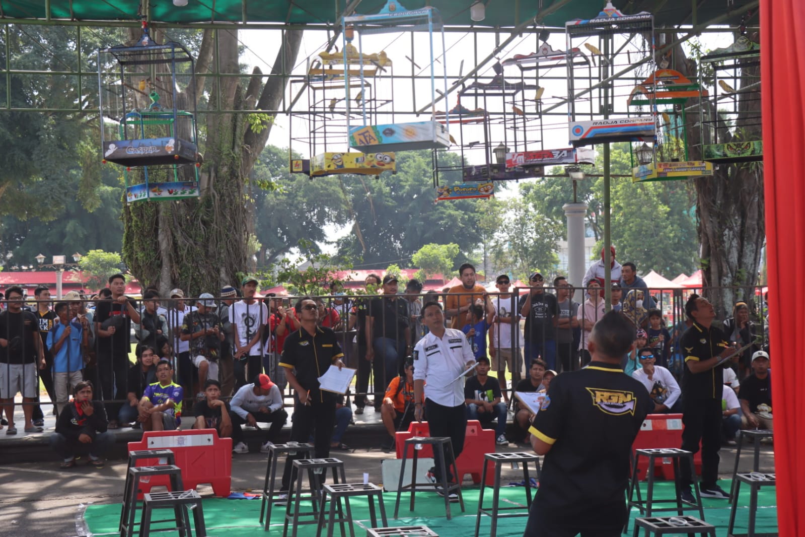 Rayakan HUT Bhayangkara ke-78, Polres Magelang Kota Gelar Lomba Burung Berkicau