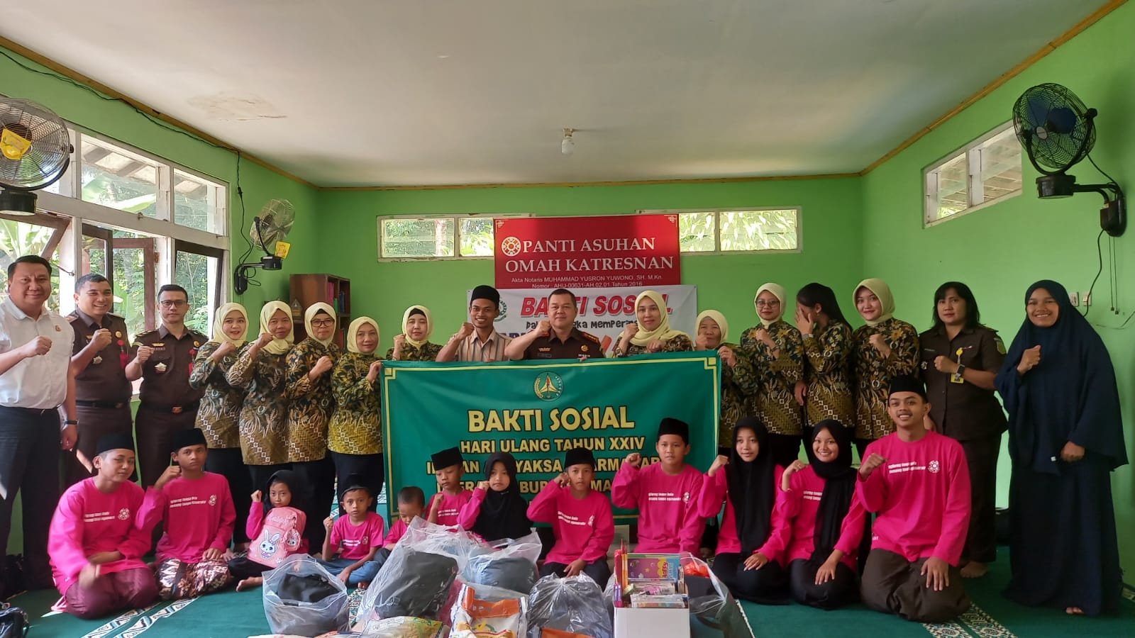 Peringati Hari Bhakti Adhyaksa ke-64, Kejari Kabupaten Magelang Gelar Bakti Sosial